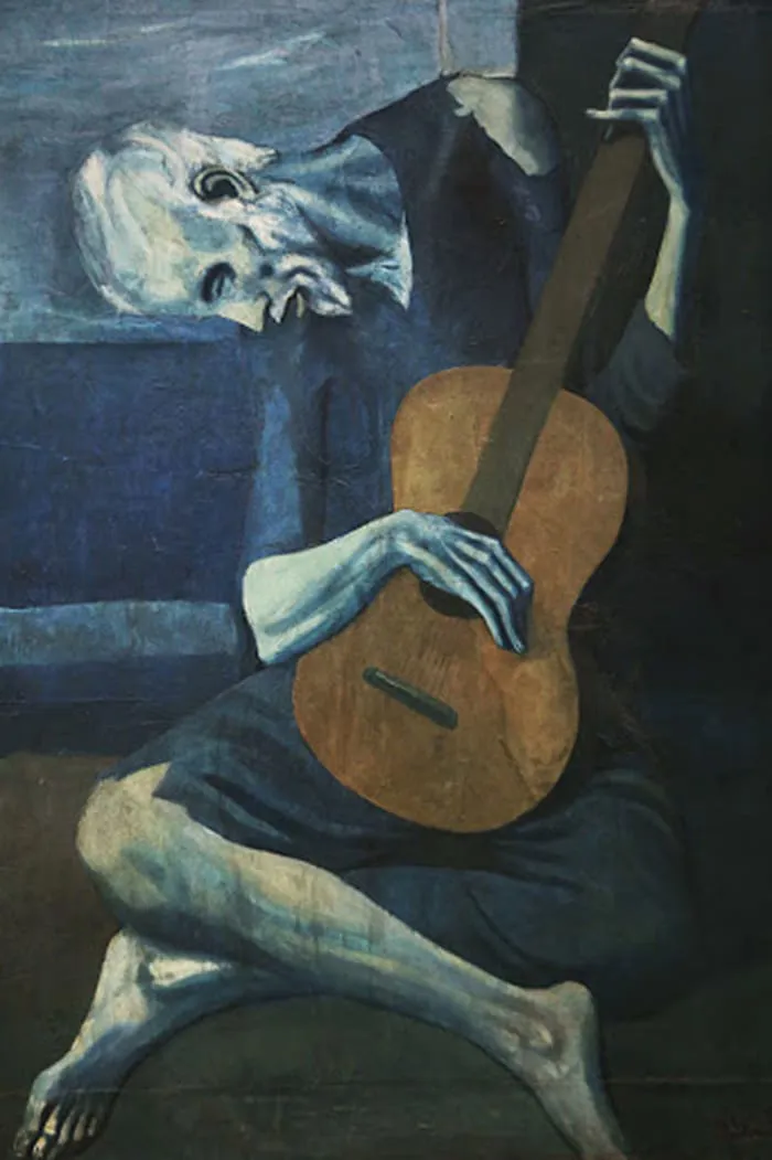 Người nghệ sĩ Lorca bên cây đàn của mình