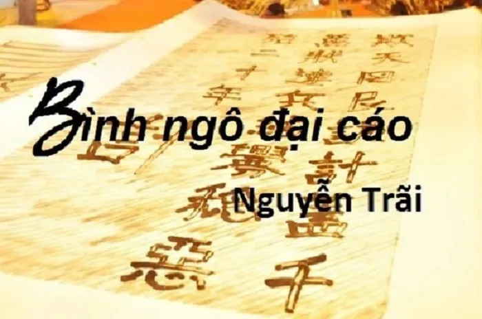 Phân tích tư tưởng nhân nghĩa trong bình ngô đại cáo