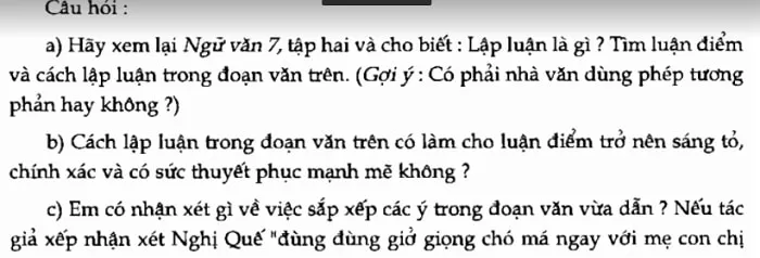 Soạn bài Viết đoạn văn trình bày luận điểm Ngữ văn 8 chi tiết