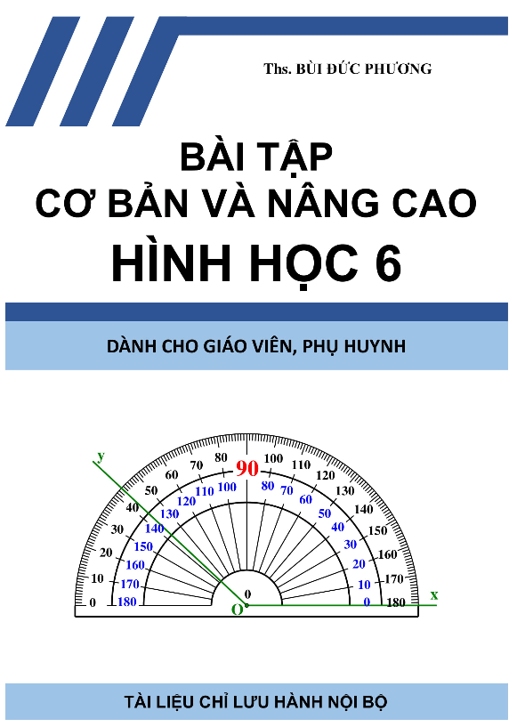 Bài tập cơ bản và nâng cao Hình học 6 – Bùi Đức Phương