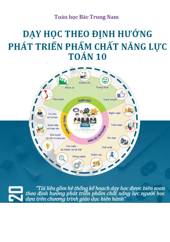 Giáo án dạy học Toán 10 theo định hướng phát triển phẩm chất năng lực