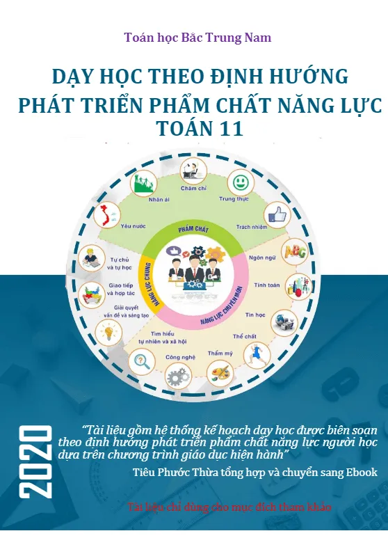 Giáo án dạy học Toán 11 theo định hướng phát triển phẩm chất năng lực