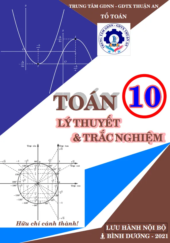 Lý thuyết và trắc nghiệm môn Toán lớp 10 – Lê Doãn Thịnh