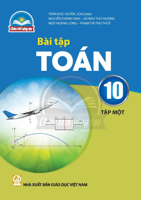 Sách bài tập Toán 10 (tập 1) (Chân Trời Sáng Tạo)