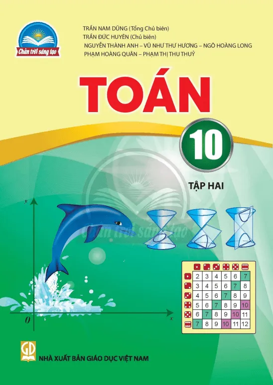 Sách giáo khoa Toán 10 (tập 2) (Chân Trời Sáng Tạo)