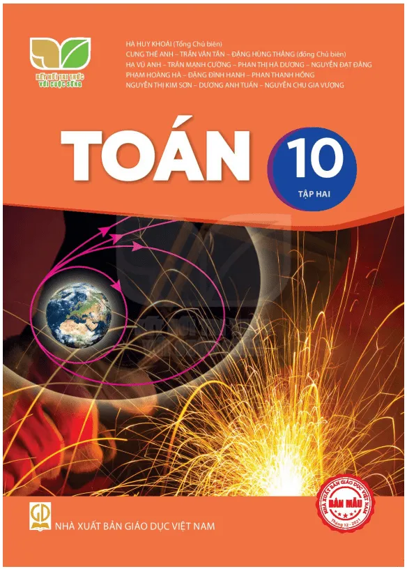 Sách giáo khoa Toán 10 (tập 2) (Kết Nối Tri Thức Với Cuộc Sống)