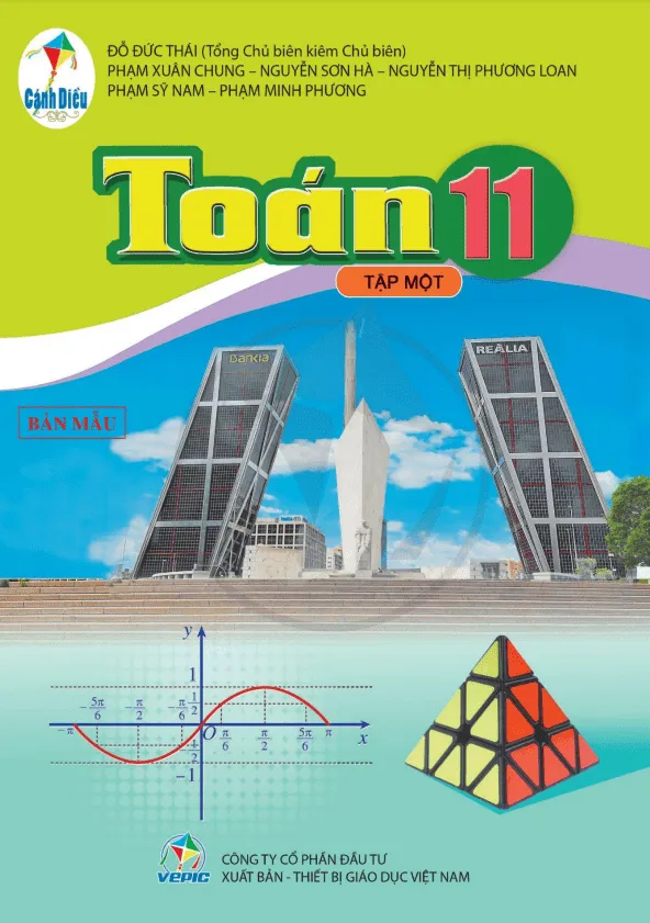 Sách giáo khoa Toán 11 (tập 1) (Cánh Diều)