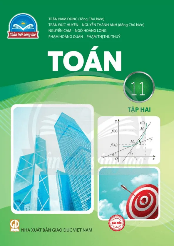 Sách giáo khoa Toán 11 (tập 2) (Chân Trời Sáng Tạo)