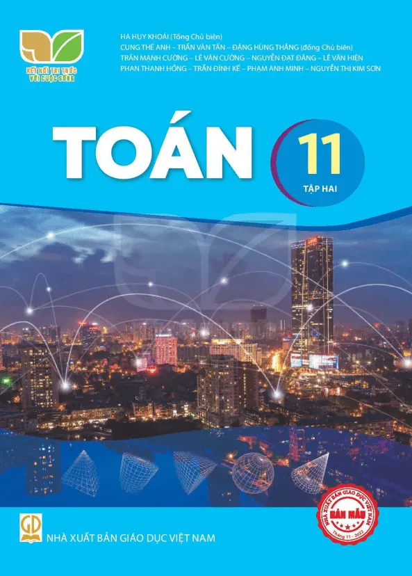 Sách giáo khoa Toán 11 (tập 2) (Kết Nối Tri Thức Với Cuộc Sống)