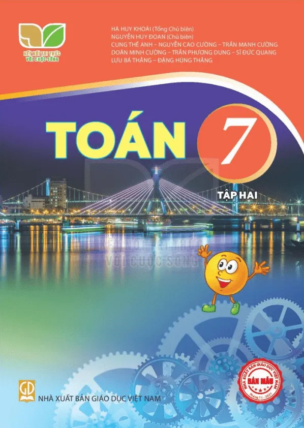 Sách giáo khoa Toán 7 (tập 2) (Kết Nối Tri Thức Với Cuộc Sống)