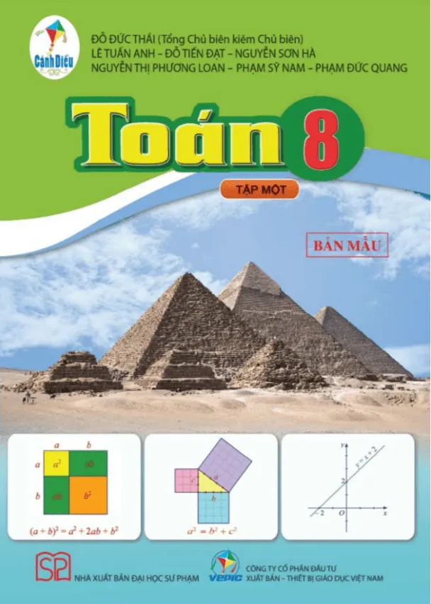 Sách giáo khoa Toán 8 (tập 1) (Cánh Diều)