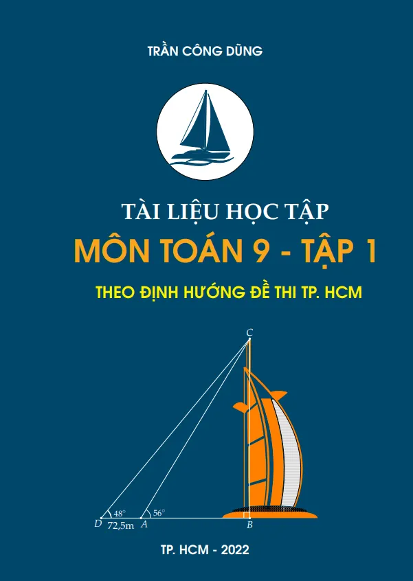 Tài liệu học tập môn Toán 9 tập 1 – Trần Công Dũng