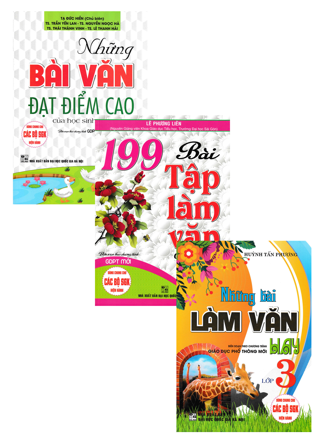 Combo Những Bài Làm Văn Hay Lớp 3 (Dùng Chung Cho Các Bộ SGK Hiện Hành) (Bộ 3 Cuốn)