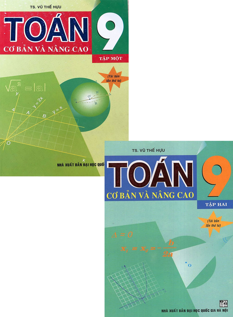 Combo Toán Cơ Bản Và Nâng Cao 9 Tập 1+ 2