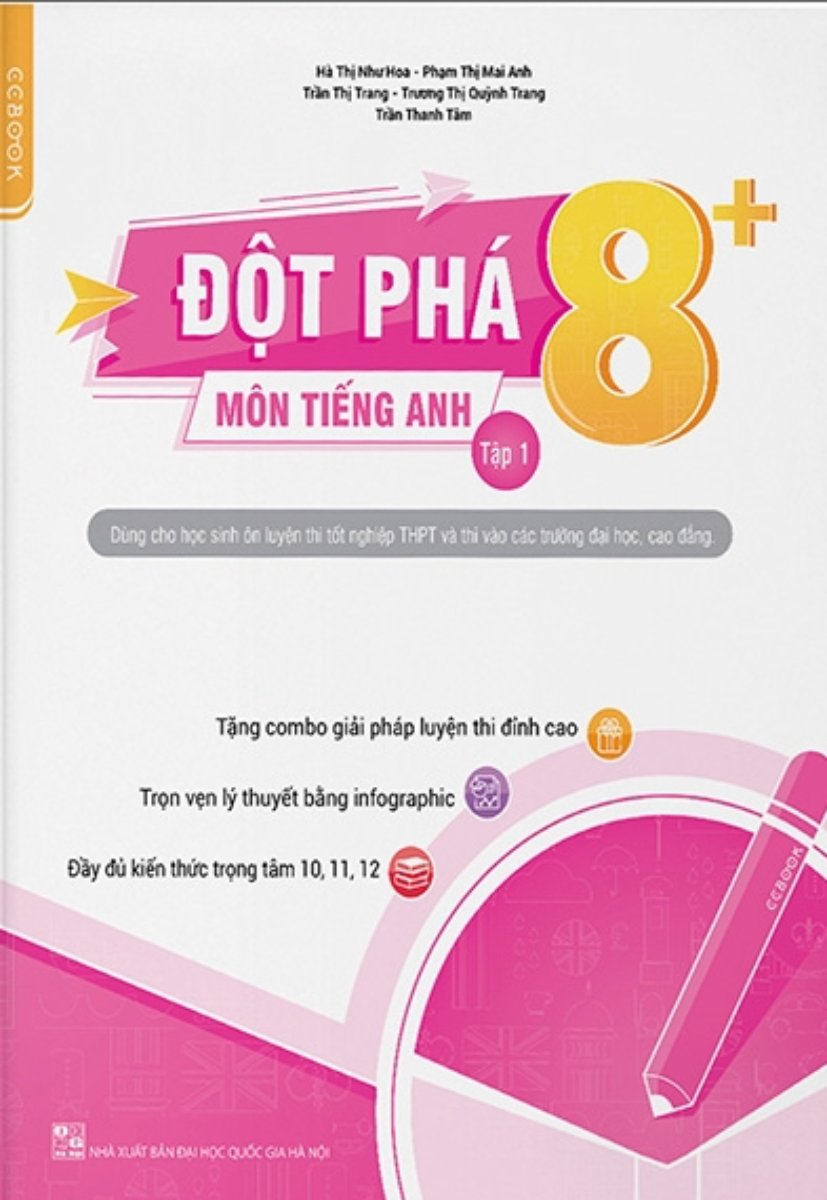 Đột Phá 8+ Kì Thi THPT Quốc Gia Môn Tiếng Anh - Tập 1 Phiên Bản Mới