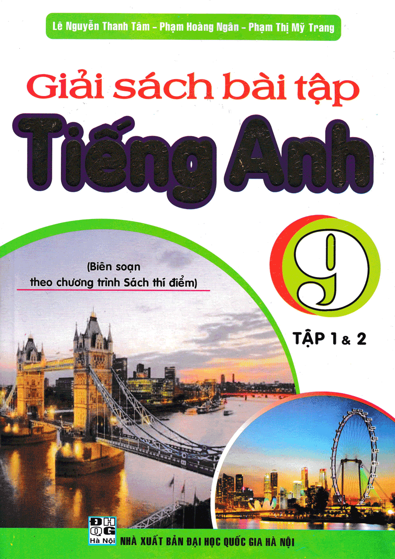 Giải Sách Bài tập Tiếng Anh 9 - Tập 1 & 2