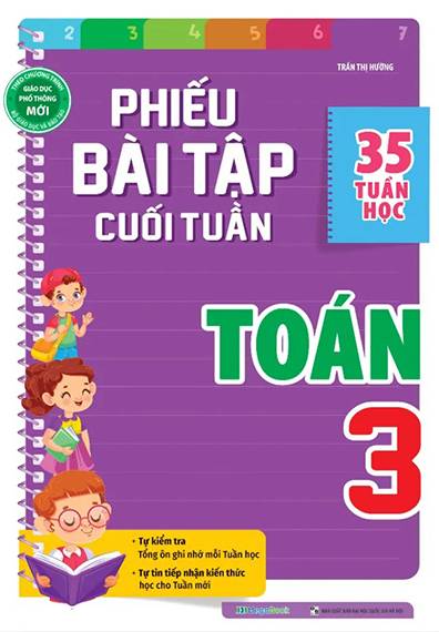 Phiếu Bài Tập Cuối Tuần Toán 3 (35 Tuần Học)