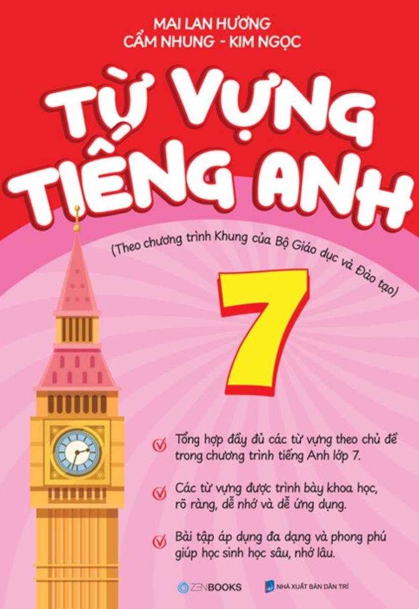 Từ Vựng Tiếng Anh 7 (Theo Chương Trình Khung Của Bộ Giáo Dục Và Đào Tạo)